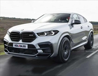 全新宝马X6 M曝光,配4.4T V8发动机,外观极具压迫感